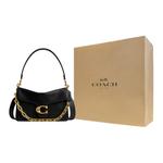 COACH Кожаная сумка через плечо - фото