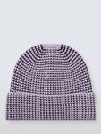 Вафельный бини Waffle Beanie John Lewis, Purple/Multi - фото 2