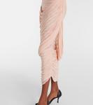 Платье миди с драпировкой Magda Butrym, Pink - фото 5