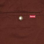 Шорты Supreme Work Short 'Mahogany' - фото 3