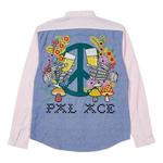 Рубашка PALACE Back Pattern Long Sleeves Shirt Unisex Pink, розовый - фото