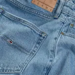 Шорты Tommy Jeans Ryan BI8110 denim, синий - фото 3