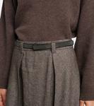 Кожаный ремень Monili Brunello Cucinelli, Ultrablack - фото 2