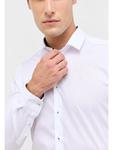 Рубашка SUPER SLIM белого цвета Eterna - фото 4