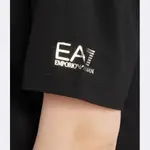 Футболка стандартного кроя Ea7, черный - фото 4