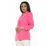 Женский пиджак ALEXIA ADMOR Tau с жатыми рукавами, черный - фото 3