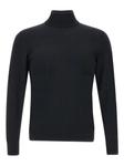 Gran Sasso свитер с высоким воротником, черный - фото