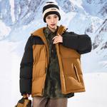 Стеганая куртка унисекс Jeep, коричневый - фото 17