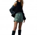 Топ крючком Rana черного цвета MELISSA NEPTON - фото 2