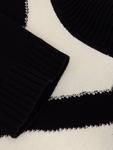 Джемпер Larna Geometric Phase Eight, Black/Ivory - фото 6