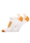 Носки UphillSport Füßlinge FRONT LOW 2 шт, цвет White, orange - фото