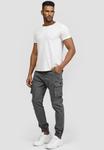 Тканевые брюки INDICODE JEANS Regular Pants Kerr, цвет smoke grey - фото 4