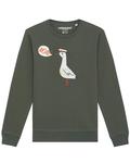 Свитер Watapparel Sweatshirt, темно-зеленый - фото