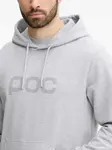 Худи с принтом логотипа Poc, серый - фото 4