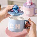 Кружки Disney, Stitch-with Lid 450ml[Gift Box Set] - фото 3