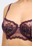 Бюстгальтер Simone Pérèle INTRIGUE HALF CUP , Fig/Dark Purple - фото 8