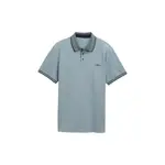 Поло с коротким рукавом Tom Tailor Print, серый - фото 3