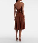 Замшевая юбка миди Sabrina Stouls, Sumac - фото 3