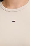 Лонгслив Tommy Jeans, бежевый - фото 5