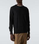 Шерстяной свитер Zegna, Black Solid - фото 3