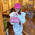 CULTIVATOR Кросс-боди сумка унисекс малого размера розово-красный экрю, Ecru - фото 10