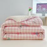 Одеяло Mido Quilt Inserts For Winter Thickened Synthetic Fiber Comforters Sanrio, синий - фото 8