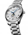 Часы Longines Master, 42 мм, серебряный - фото