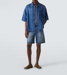 Шорты джинсовые Paula's Ibiza Loewe, Medium Blue - фото 2