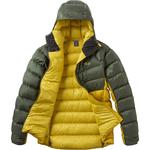 Куртка Rab Glaceon Pro Rab, Army/Dark Pollen - фото 2