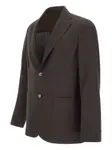 Однобортный блейзер Barba, коричневый - фото 3