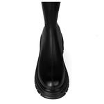 Высокие сапоги OMS для женщин, коричневые [Минимализм] - фото 6