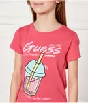 Футболка Regular fit Guess, розовый - фото 4