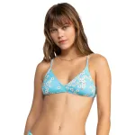 Женский бикини-топ Roxy Printed Beach Classics, синий - фото