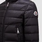 Moncler Детская пуховая куртка down jacket black kids - фото 7