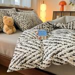 LUOLAI HOME Комплект постельного белья, 150 см, 4 предмета - фото 9