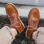 Ботинки Martin мужские коричневый Beidouniao - фото 11