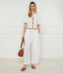 Кожаные тапочки Love Moschino, коричневый - фото 2