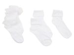 Носки Berkshire Turn Cuff Kids' Ankle Socks - 5 pack, белый - фото