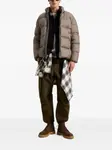 Стеганая куртка с высоким воротом WOOLRICH, коричневый - фото 2