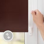 Терморулонные шторы Lichtblick Original, 45x150 см, коричневый - фото 2