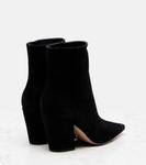 Keinna 85 замшевые ботильоны Gianvito Rossi, черный - фото 2