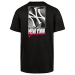 Футболка 47 MLB New York Yankees Spin Out Midweight Drop Shoulder, черный - фото 2