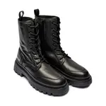 Кожаные сапоги Love Moschino, черный - фото 2