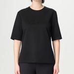 Футболка Max Mara Peter Logo Detailed MaxMara, черный - фото 5