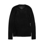 Свитер Helmut Lang Shadow Striped Mesh Sweater, Black - фото 2