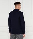 Свитер мужской Stenströms с воротником на молнии, синий - фото 3