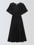 Миди-платье с рюшами от lana AND/OR, черный - фото 4