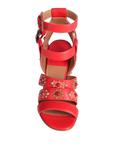 Сандалии Laurence Dacade, красный - фото 4