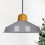 Подвесной светильник Bamyum Ligna, серый - фото 6