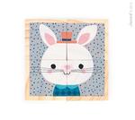 Janod, деревянный пазл 6в1 «Лес» - фото 6